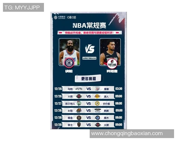 快船与开拓者季前赛激战在即球迷期待精彩对决与新赛季前景